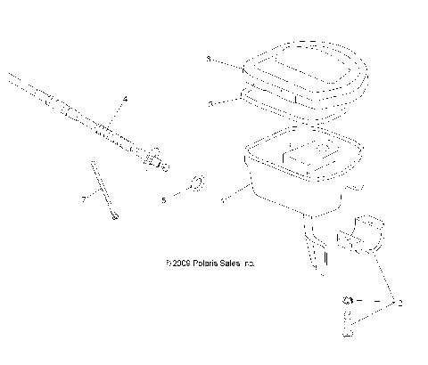 STEERING, CONTROLS and THROTTLE - A13NA32FA (49ATVCONTROLS10TBLZR)
