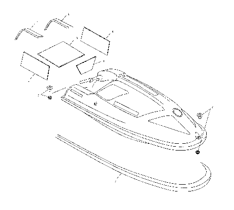 TRIM and BUMPER - W035402DA (4981108110A03)