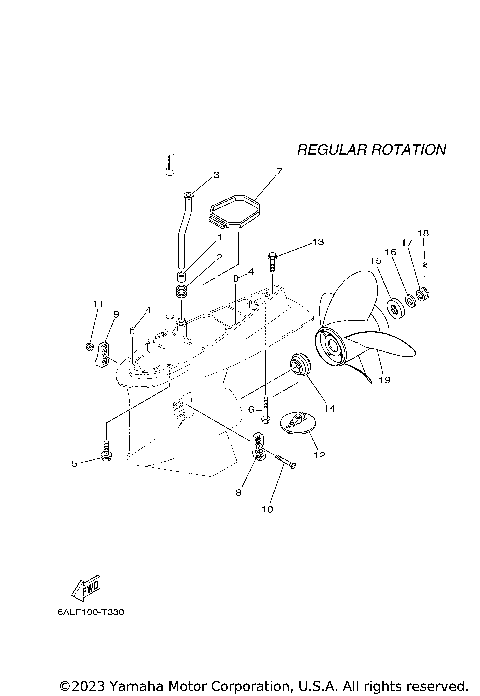 LOWER CASING DRIVE 2