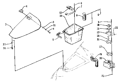 HATCH COVER AND STORAGE TRAY [72961]