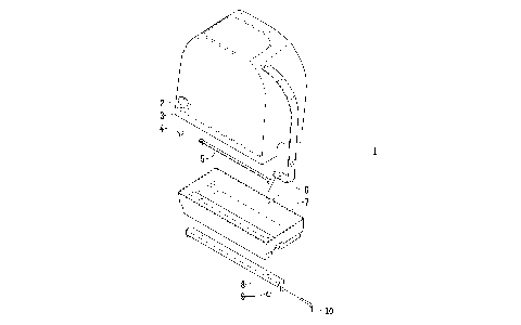 CENTER PASSENGER SEAT ASSEMBLY [97565]