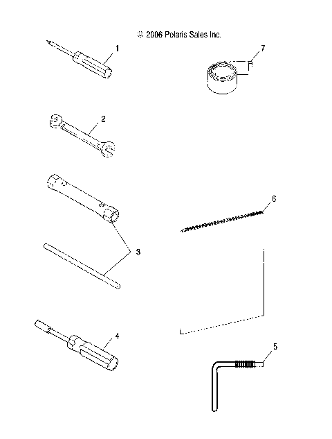TOOL KIT - S07NJ5BS/BE (49SNOWTOOLTRAILRMK)