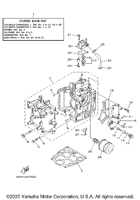 CYLINDER CRANKCASE 1