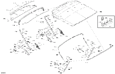 09- CANVAS - Double Bimini Top