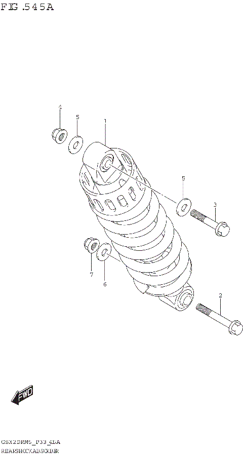 REAR SHOCK ABSORBER
