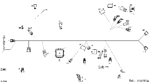 08- Electric - Main Harness - 515179738
