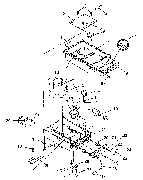 ELECTRICAL BOX SLT 750 B954170 (4930563056B011)