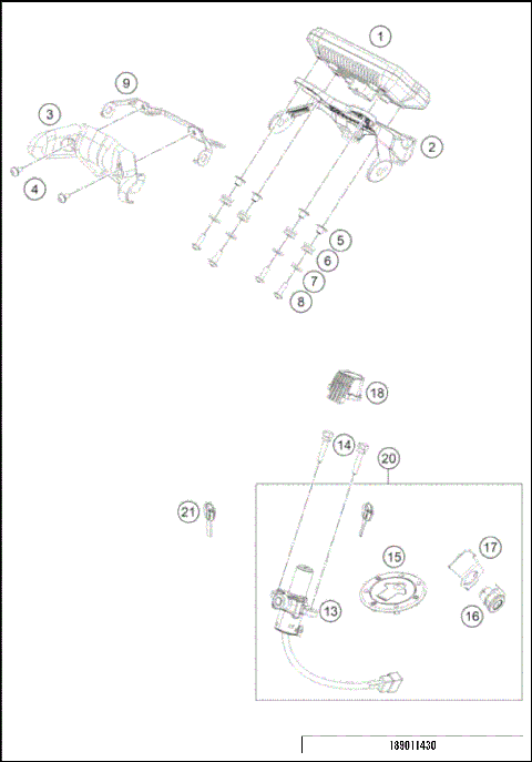 INSTRUMENTS / LOCK SYSTEM
