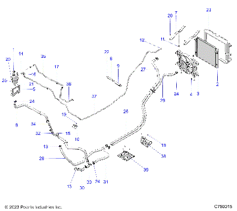 ENGINE, COOLING - G24GVK99A/99B (C750018)