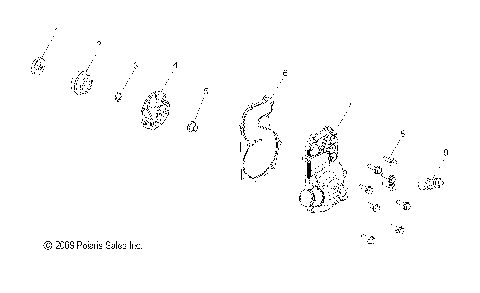 ENGINE, WATER PUMP - S12BS8/BC8 ALL OPTIONS (49SNOWWATERPUMP10PR)