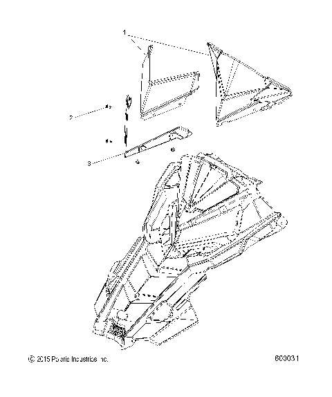 BODY, WINDSHIELD - S16EN8/EY8 ALL OPTIONS (600031)