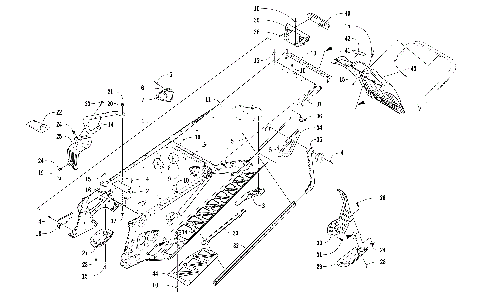 TUNNEL AND SNOWFLAP ASSEMBLY [105328]
