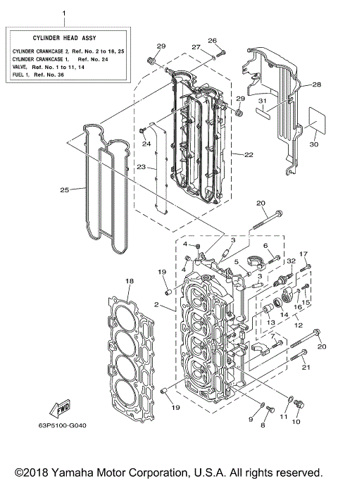 CYLINDER CRANKCASE 2