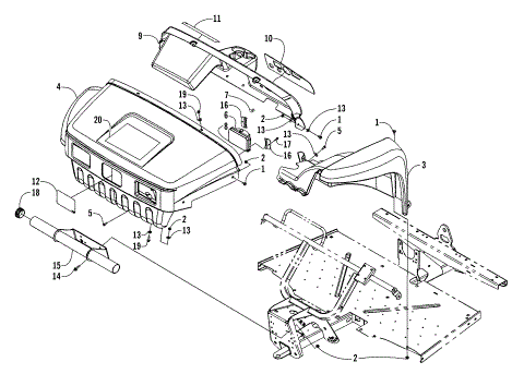 HOOD AND FENDER ASSEMBLY