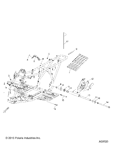 CHASSIS, FRAME - A17YAK11A4/A6 (A00011)