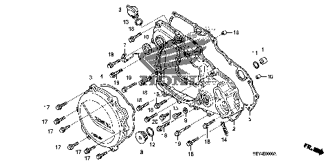 RIGHT CRANKCASE COVER