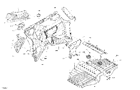 09- Cab Interior - Evap - Fire Wall