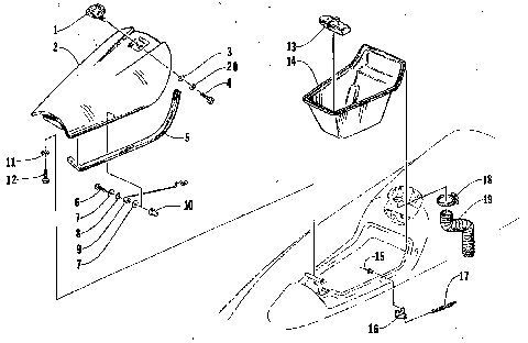 HATCH COVER AND STORAGE TRAY [72601]