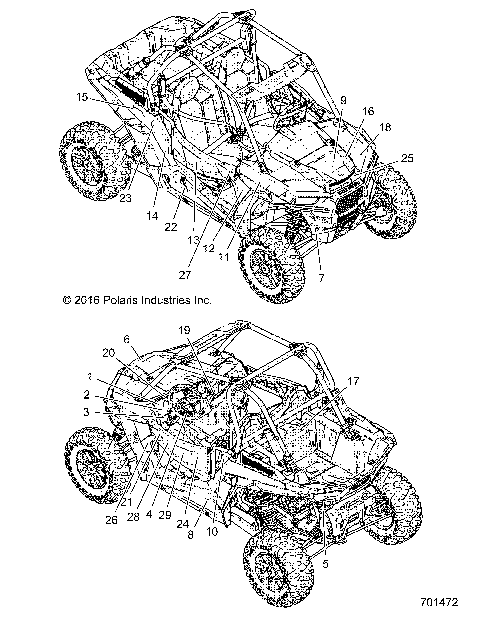 BODY, DECALS - Z17VDE92NG/NM/NK (701472)