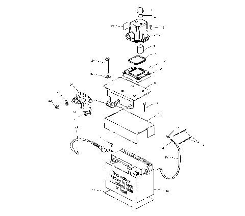 BATTERY BOX - W025101C/W025101D/W025101I (4971387138B07)