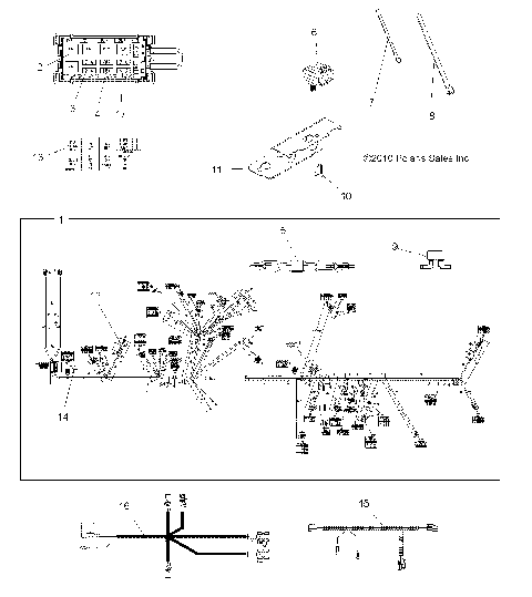 ELECTRICAL, HARNESS - A11ZX85AB/AK/AL/AO/AS/AT/AW/AX (49ATVHARNESS11SPXPEPS850)