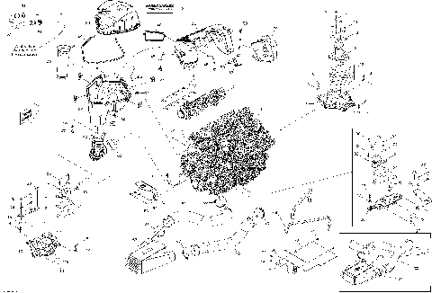 01- Engine And Air Intake Silencer
