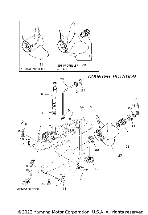 LOWER CASING DRIVE 4
