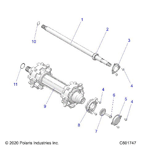 DRIVE TRAIN, JACKSHAFT and DRIVESHAFT - S24FJE9FS/9FE (C601741)