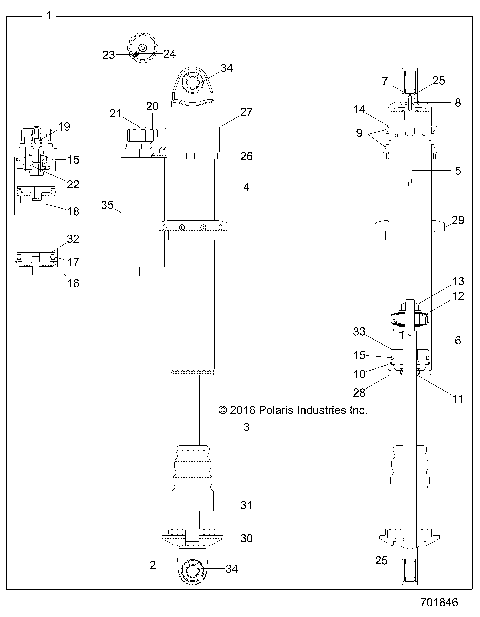 SUSPENSION, REAR SHOCK INTERNALS - Z21ASE99F5/S99C5/E5 (701846)