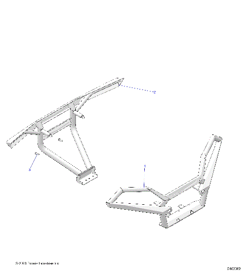 BODY, DELUXE BUMPERS - A21SXV95AG/CAG (C102082)