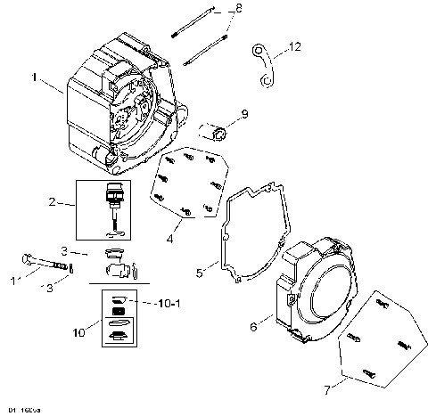 01- Crankcase, Right
