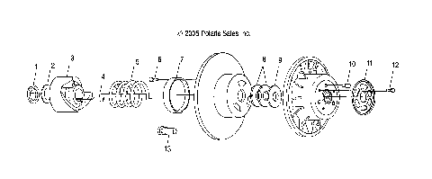 CLUTCH, DRIVEN - S07SU4BS/BE (4997559755B13)