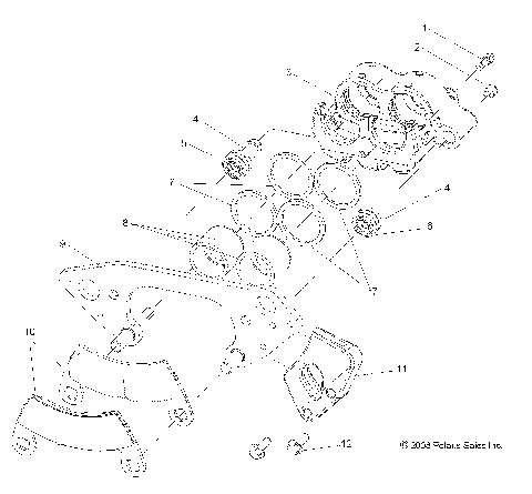 BRAKES, FRONT CALIPER - R16RTA57A1/A4/A9/B1/B4/B9/EAP/EBP (49RGRCALIPER097004X4)