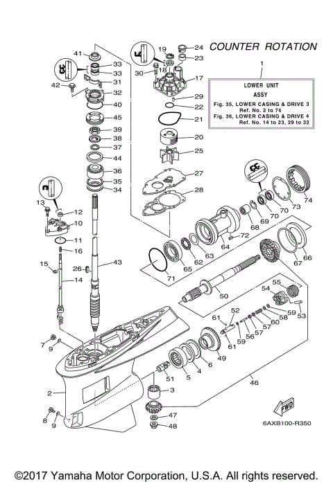 LOWER CASING DRIVE 3