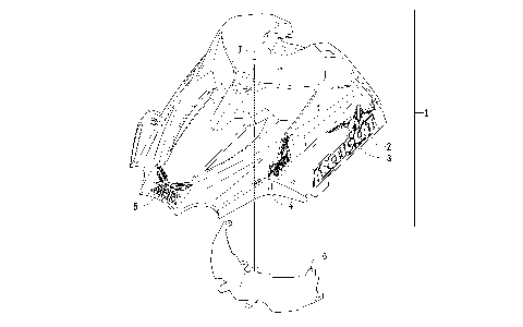 HOOD ASSEMBLY (MODIFIED RACE SLED) [94045]