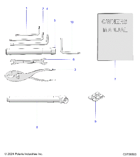 REFERENCE, OWNERS MANUAL AND TOOL KIT