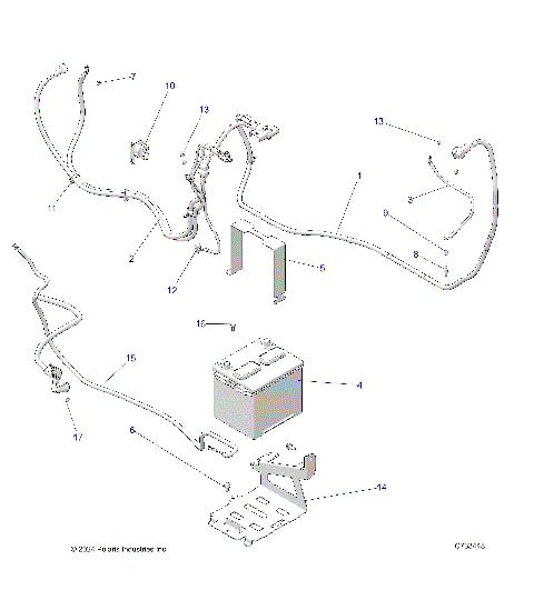 ELECTRICAL, BATTERY - R25RR399AF/AK/AP/AS/A9/BF/BK/BP/BS/B9 (C733448)