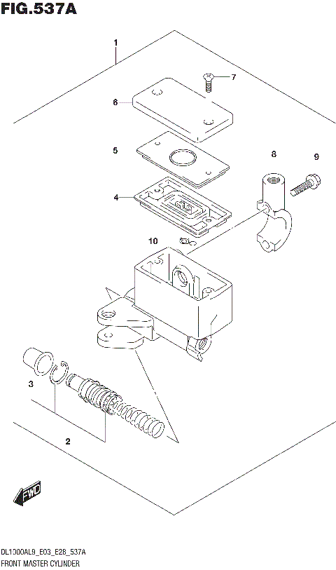 FRONT MASTER CYLINDER