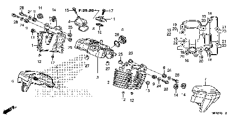 REAR CYLINDER HEAD COVER