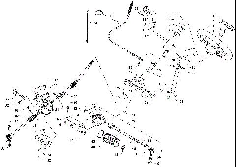 STEERING AND SHIFT ASSEMBLY [303074]