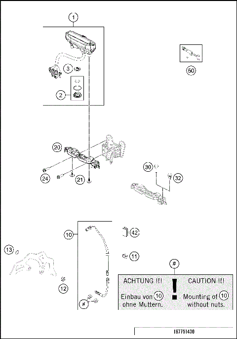 INSTRUMENTS / LOCK SYSTEM