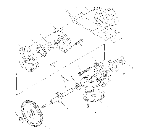 OIL PUMP - C10CL50AA (4978707870D13)