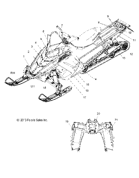 BODY, DECAL - S14CL8/CW8 ALL OPTIONS (49SNOWDECAL14SBASLT)