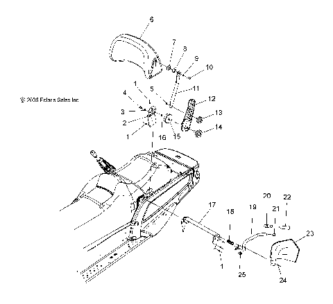 BACKREST/GRABHANDLE - S07PY7FS/FE (49SNOWBACKRESTFSTCRSR)