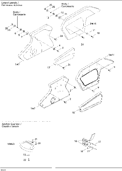 09- Lateral Panel And Anchor Cushion