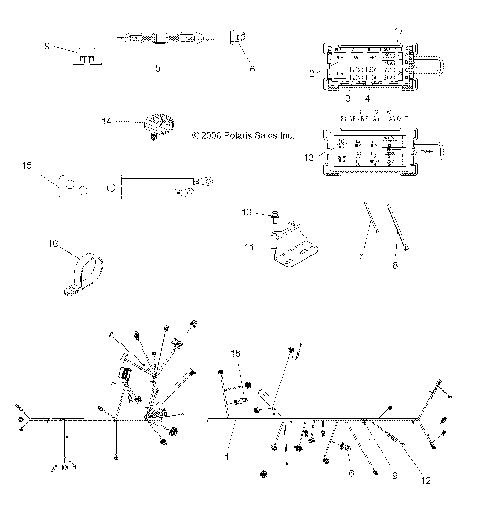 ELECTRICAL, HARNESS - A09ZX85FS/CFS (49ATVHARNESS09SPXP850I)