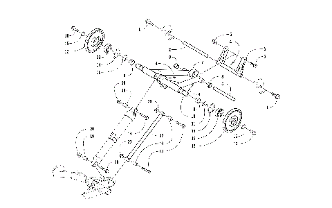 REAR SUSPENSION REAR ARM ASSEMBLY [103797]
