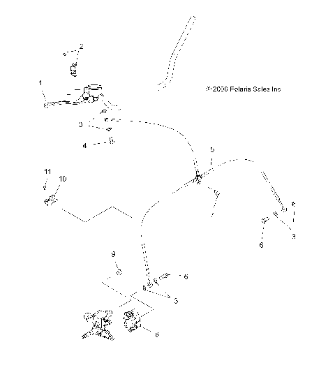 BRAKE, FRONT - A07GJ50AA/AB/AC (49ATVBRAKEFRTPRED500)