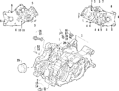 CRANKCASE ASSEMBLY [77871]