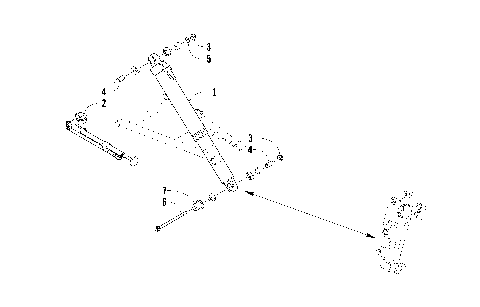 FRONT SUSPENSION SHOCK ABSORBER ASSEMBLY [95810]